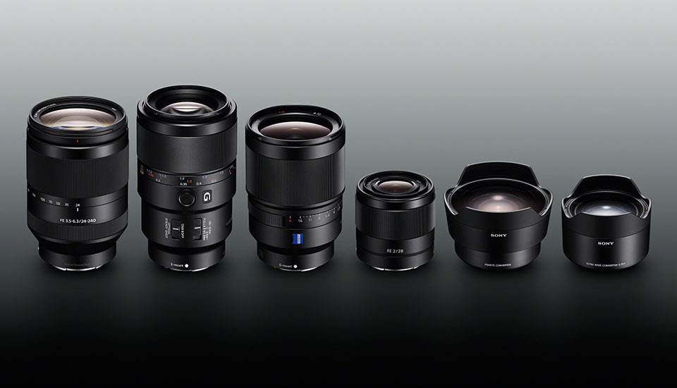 Sony unveils four much-needed lenses for the full-frame A7-II camera