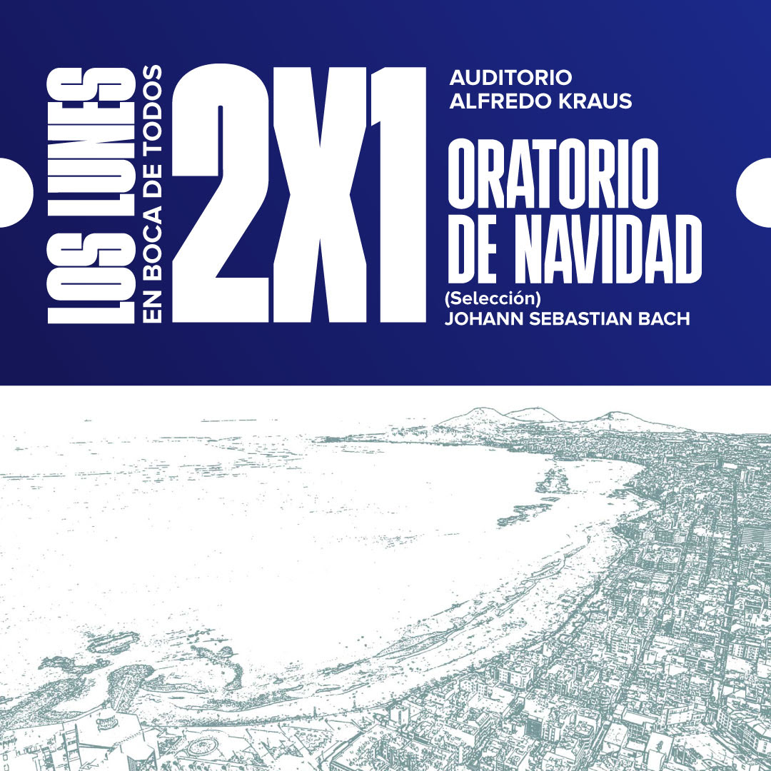 🎟️ 🎶 Un regalo musical que está en 2x1 : El Oratorio de Navidad de J.S. Bach en Vivo 🎶 🎟️