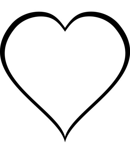 Luftballons vorlage als pdf herunterladen. Ausmalbild Einfaches Herz Ausmalbilder Kostenlos Zum Ausdrucken