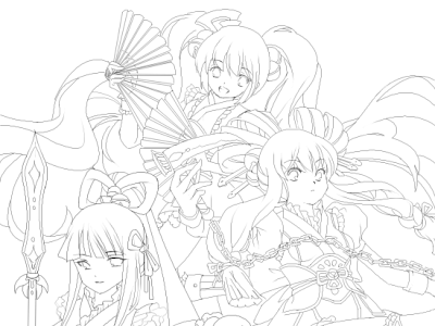 イラスト アニメ 塗り絵 塗り絵 イラスト アニメ
