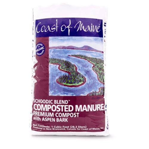 Coast Of Maine S1 Cuft Compost Cow Manure Google Express