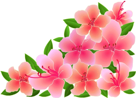 綺麗なつつじ イラスト フリー Ai 美しい花の画像