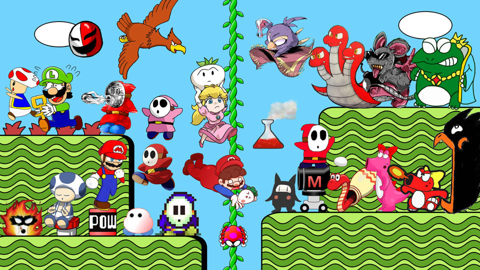 綺麗なスーパー マリオ キャラクター イラスト ディズニー画像のすべて