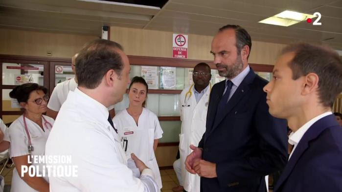 VIDEO. Edouard Philippe aux urgences : "Je ne suis pas magicien"