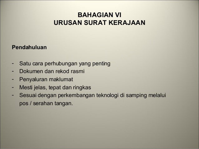 Surat Arahan Tugas Rasmi - Gongsyim