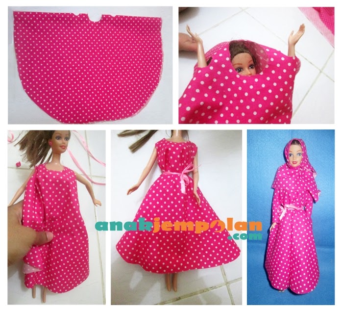 35 Ide Cara Membuat Pola  Baju  Barbie Scilla Blogs
