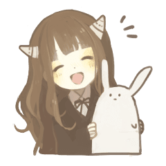 あなたのためのイラスト 最高ライン スタンプ 可愛い 女の子