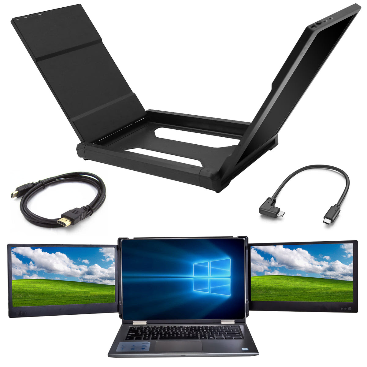 As a gamer, when you play a game in one monitor, it does not allow you to see more stuff. Tps Dual Triple Portable Extended Laptop Screen Extender 11 6 Monitor Tps Power Sports