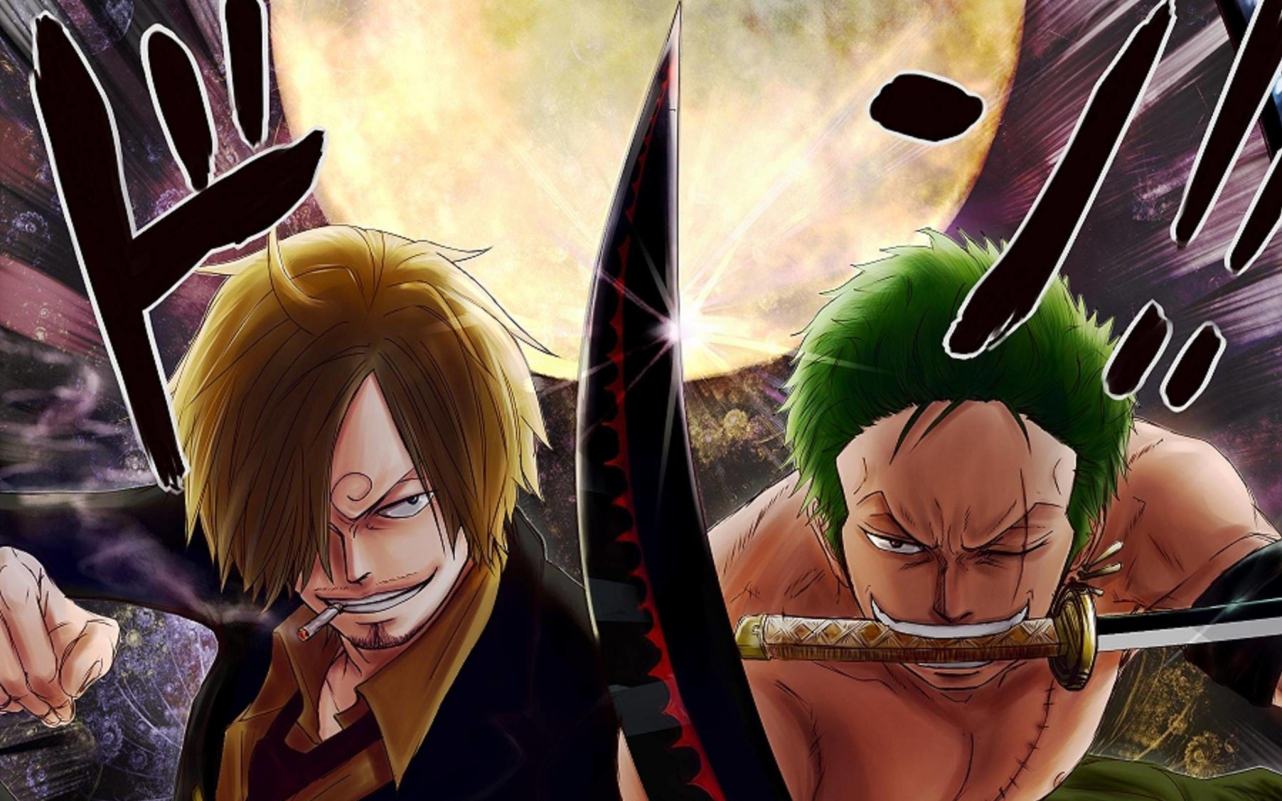 One Piece Wallpaper Luffy And Zoro