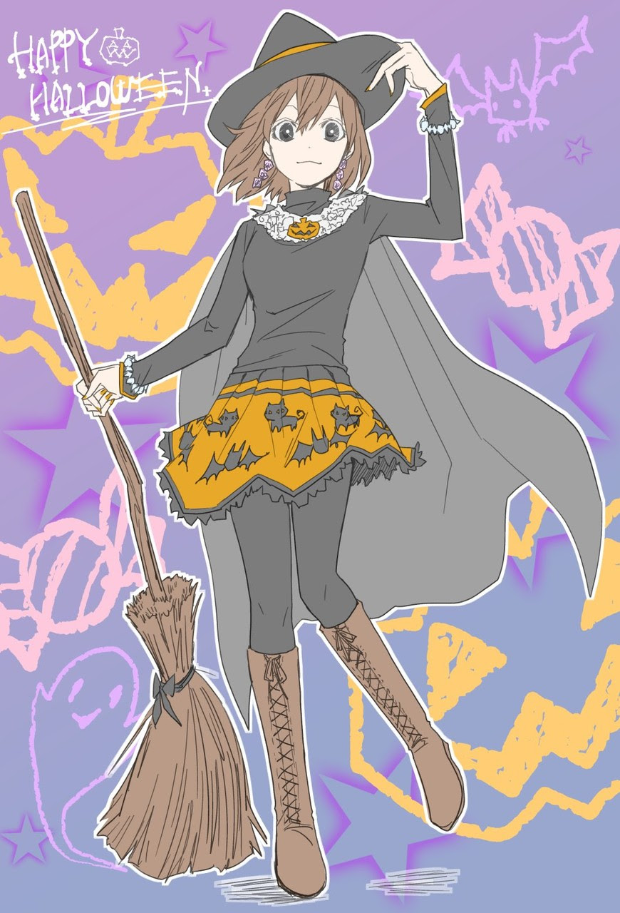 最も選択された ちび キャラ ハロウィン かわいい 可愛い 女の子 イラスト 最高の壁紙のアイデアdahd
