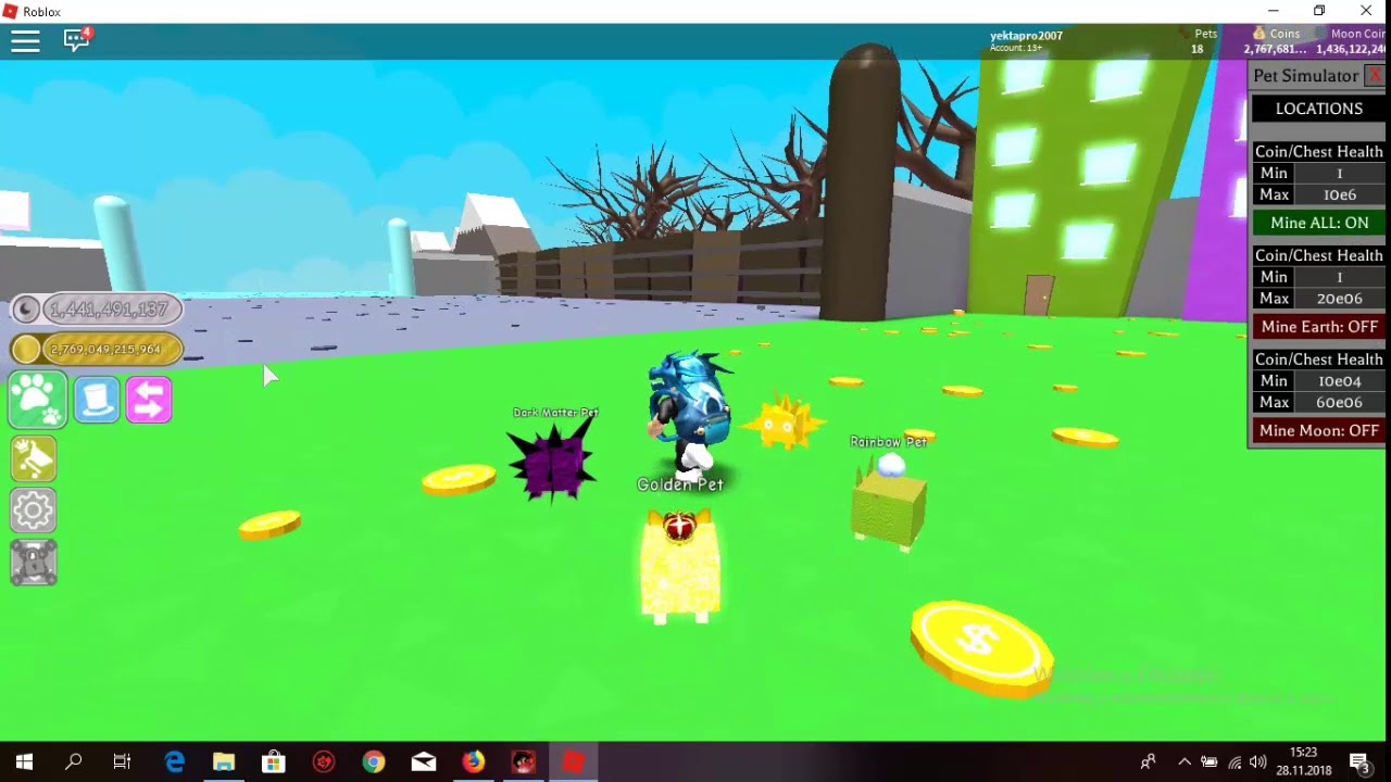 Roblox Pet Simulator S#U0131n#U0131rs#U0131z Coin Moonc Hilesi - How To Get Free Robux Fast ...