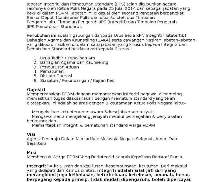 Soalan Interview Inspektor Polis - Selangor w