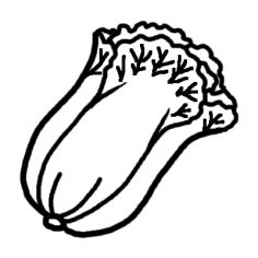 Hd限定白黒 モノクロ 野菜 イラスト かわいいディズニー画像