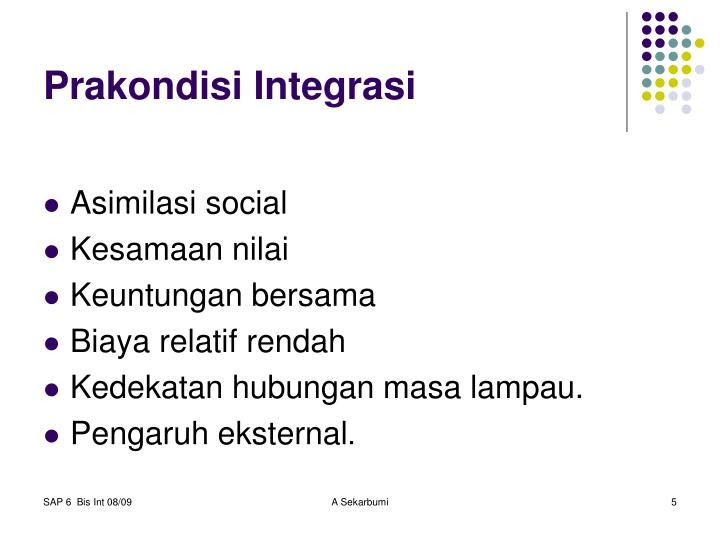 Contoh Asimilasi Ekonomi - Cara Ku Mu