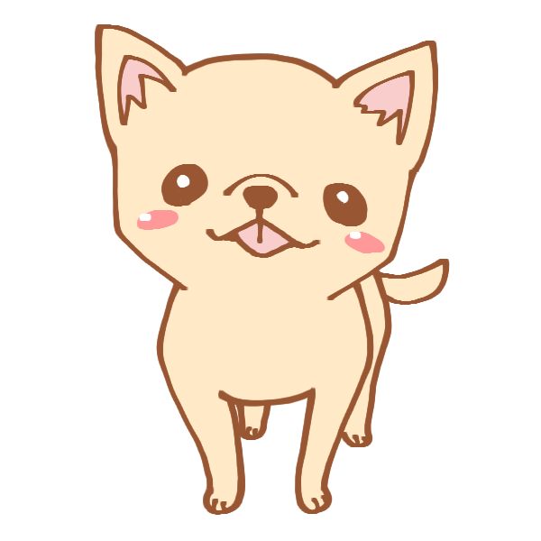最新のhd かわいい チワワ イラスト 可愛い 最高のアニメギャラリー