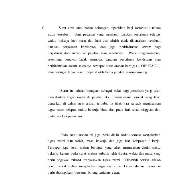 Surat Rasmi Laporan - Rasmi B