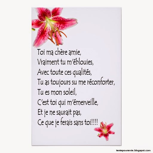 Texte D Anniversaire Pour Une Amie Tres Chere