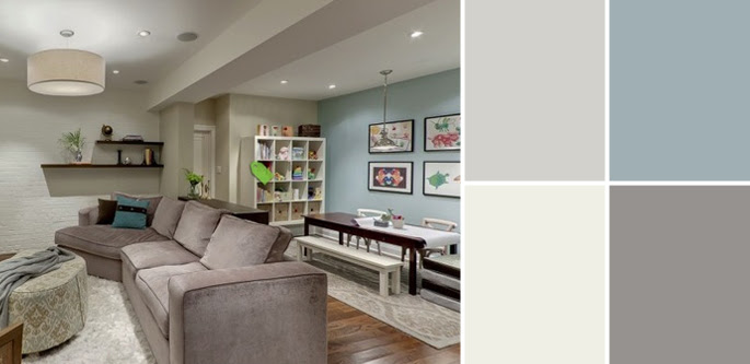 Basement paint colors ideas basement paint color ideas for your home. A Palette Guide To Basement Paint Colors Home Tree Atlas
