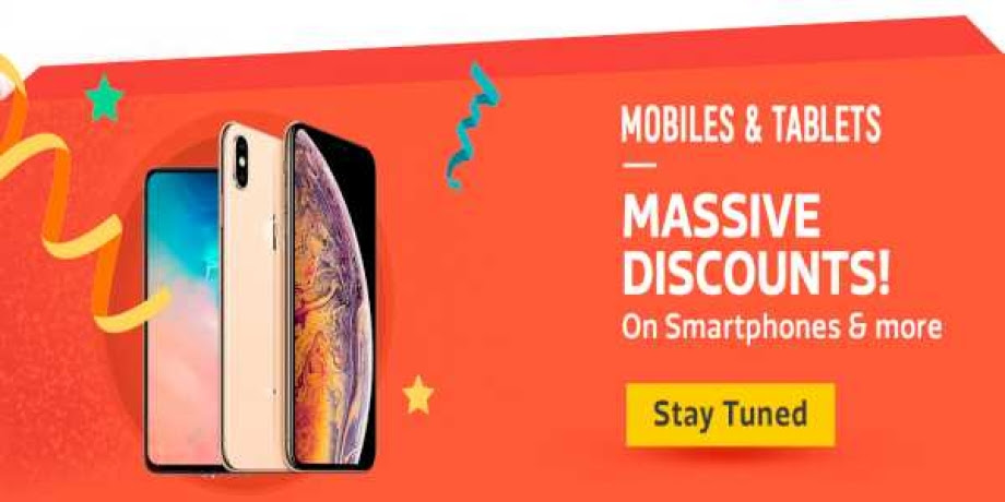 Massive discount on Mobile & Tablets