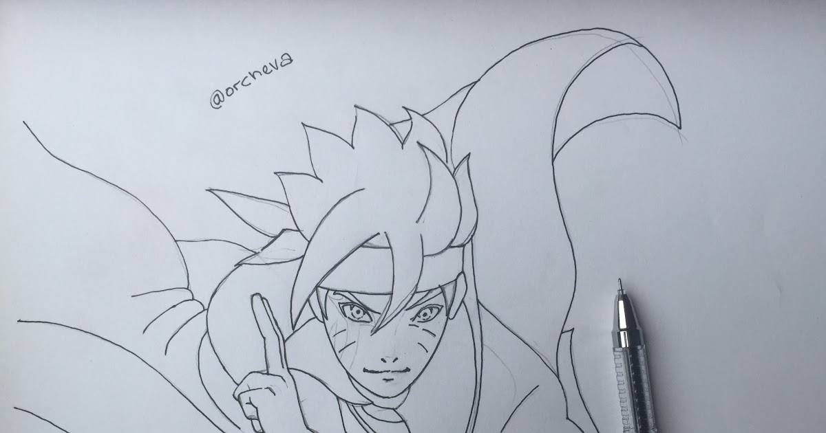 75+ Gambar Anime Naruto Pakai Pensil Terbaik - Eye Cathingent
