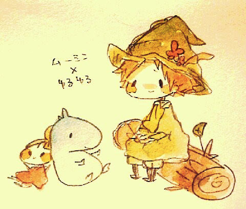 ディズニー画像のすべて 元の手書き ムーミン イラスト 簡単