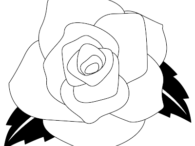 [新しいコレクション] バラ イラスト 白黒 フリー 473277-薔薇 イラスト 白黒 フリー