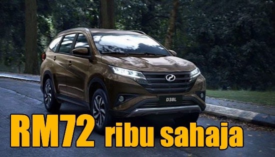 Beza Perodua Aruz Dan Toyota Rush - Kebaya Ume