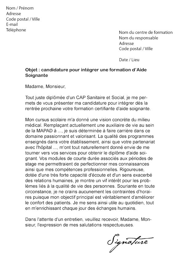 Mme x adresse email : Formation Aide Soignante 57 Trouver Une Formation Dans Le Domaine Medical