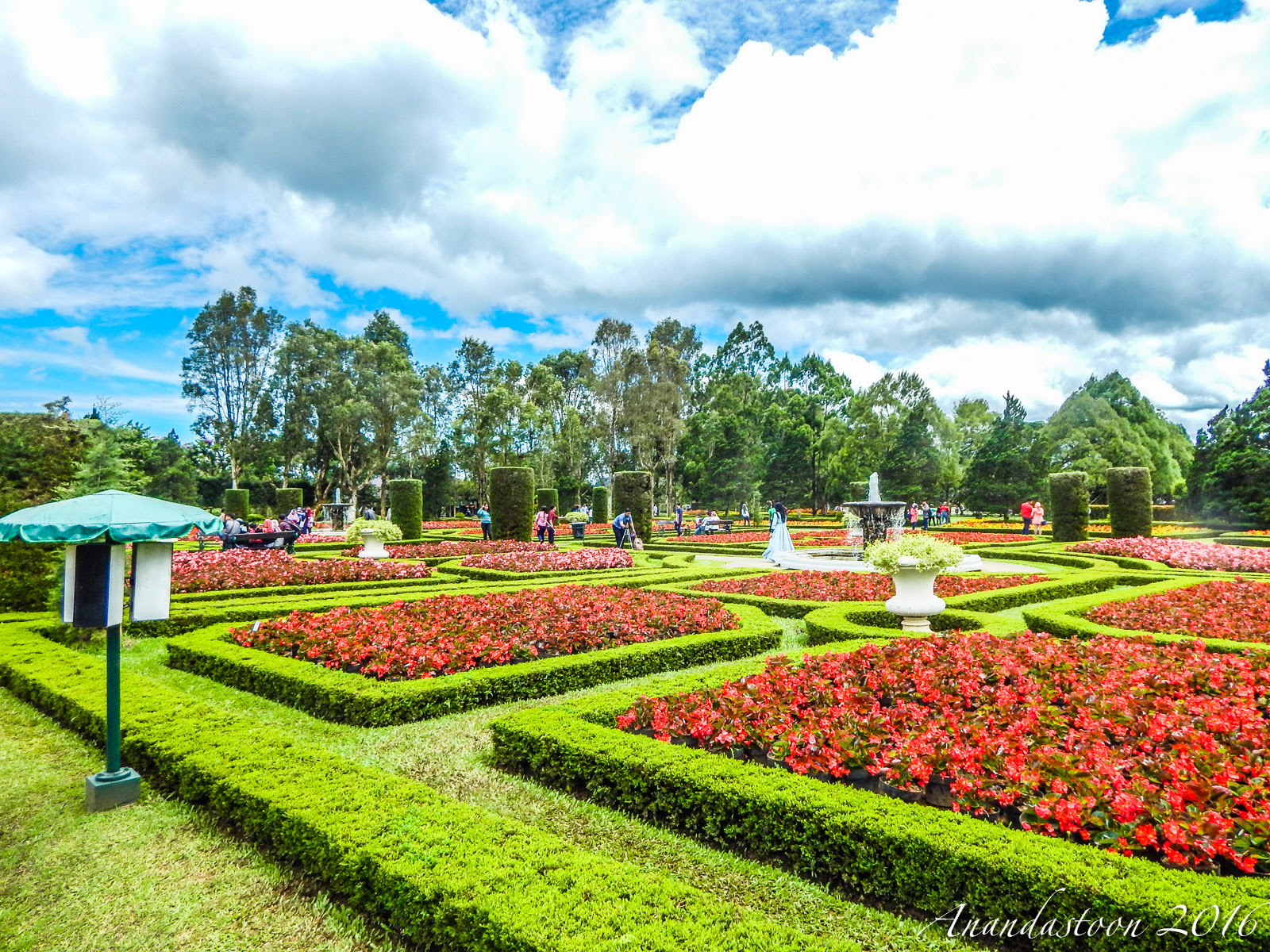  Gambar  Taman  Bunga  Di India Pickini