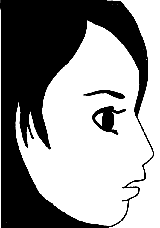 100以上 横顔美人 イラスト 横顔美人 イラスト
