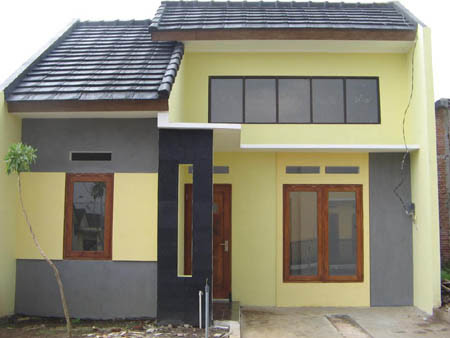  gambar  rumah minimalis 2 lantai  type 45