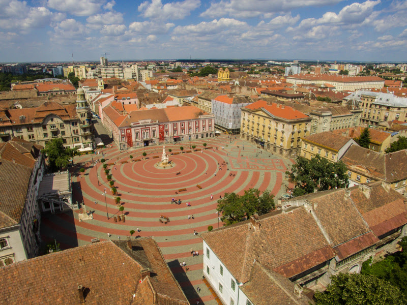 piata-libertatii-din-timisoara-vazuta-din-aer