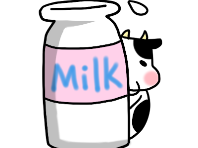 動物の画像について おしゃれ かわいい 牛乳 イラスト