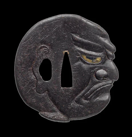 An Iron Tsuba (sword guard) | Andrew's Social Media