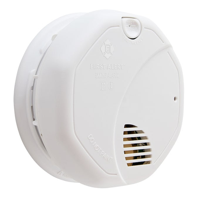 Nest protect smoke and carbon monoxide detector. First Alert 10 Year Battery Operated 3 Volt Photoelectric Sensor Smoke Detector In The Smoke Detectors Department At Lowes Com