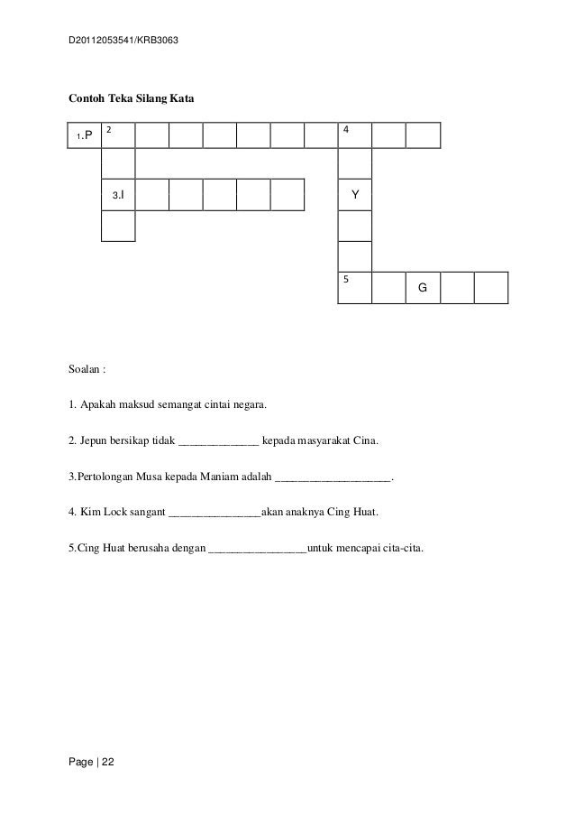 Contoh Soalan Watak Dan Perwatakan - Kuora x