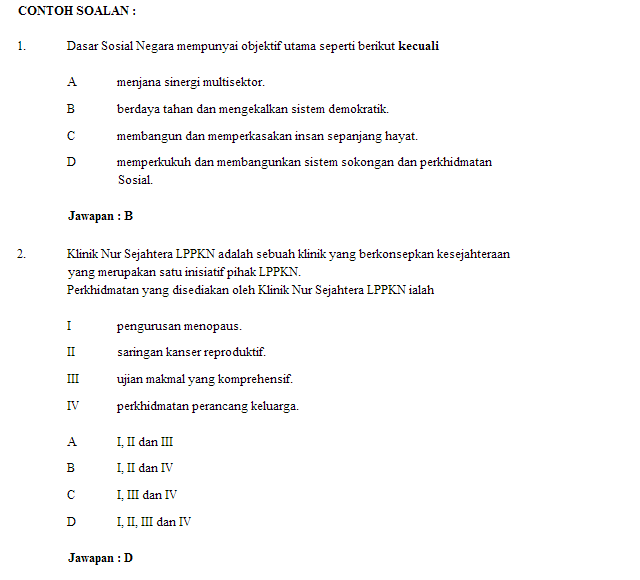 Contoh Soalan Kuiz Pengetahuan Am Sekolah Menengah - New 