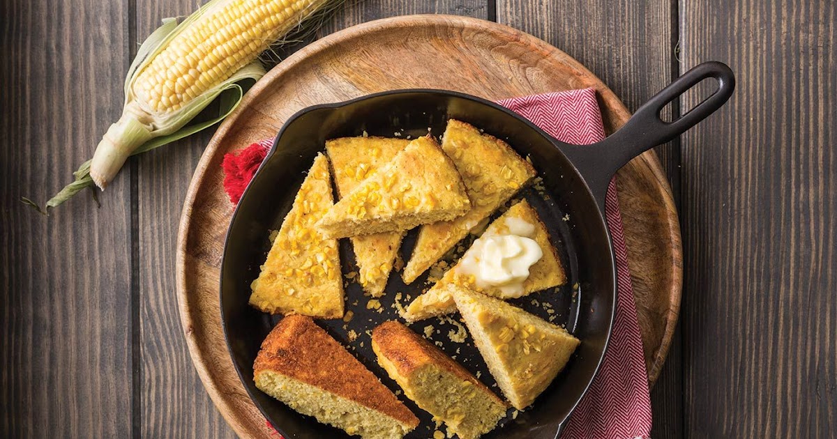 Corn Bread Made With Corn Grits Recipe / Healthy Skillet ...