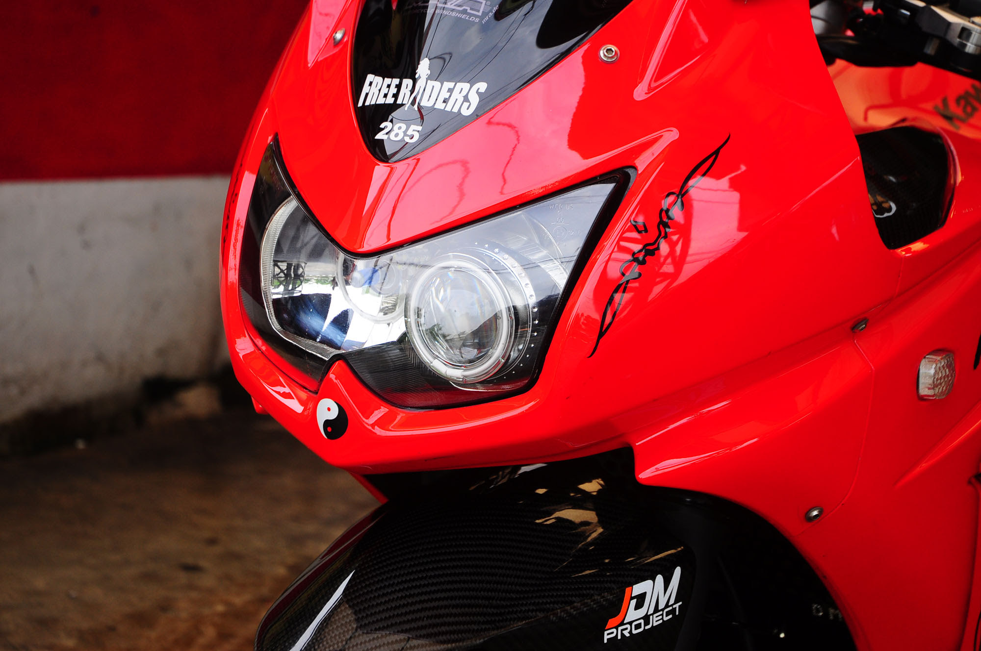 61 Modifikasi Lampu Motor Ninja 250 Terkeren Gedheg Motor