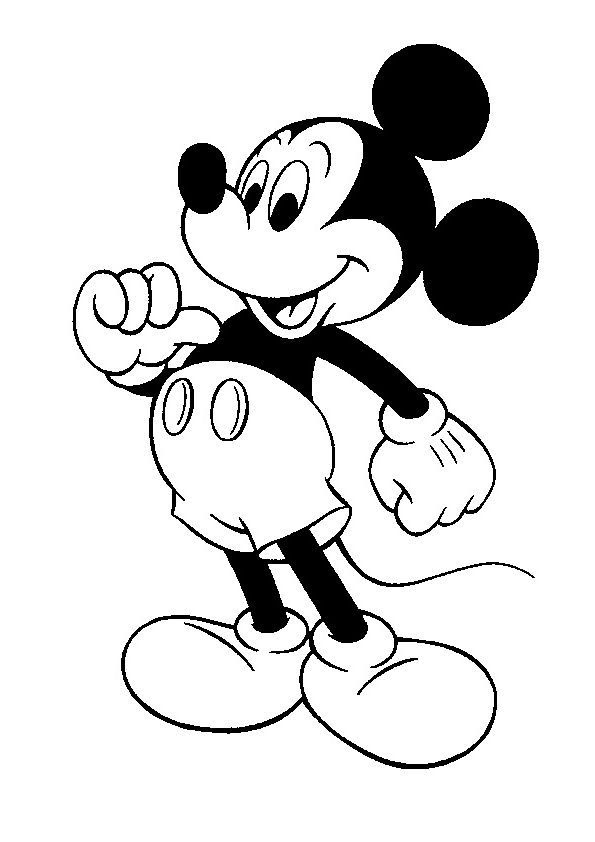 最高のディズニー イラスト 白黒 簡単 ただのディズニー画像