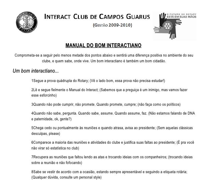 Carta Desligamento Rotary - Top Quotes k