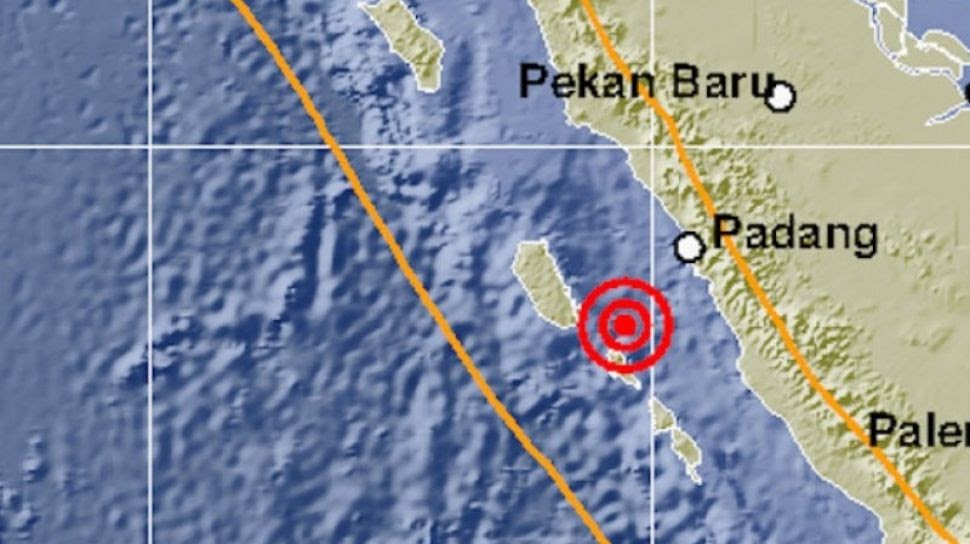 Gempa Hari Ini : Gempa Hari ini : 8, 3 SR. Gempa Padang (Kep. Mentawai