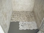 Bathroom Shower Floor Tile Ideas : 29 Ideas For Gorgeous Shower And Bathroom Tiles / Fabulous mosaic blue and white tiles.