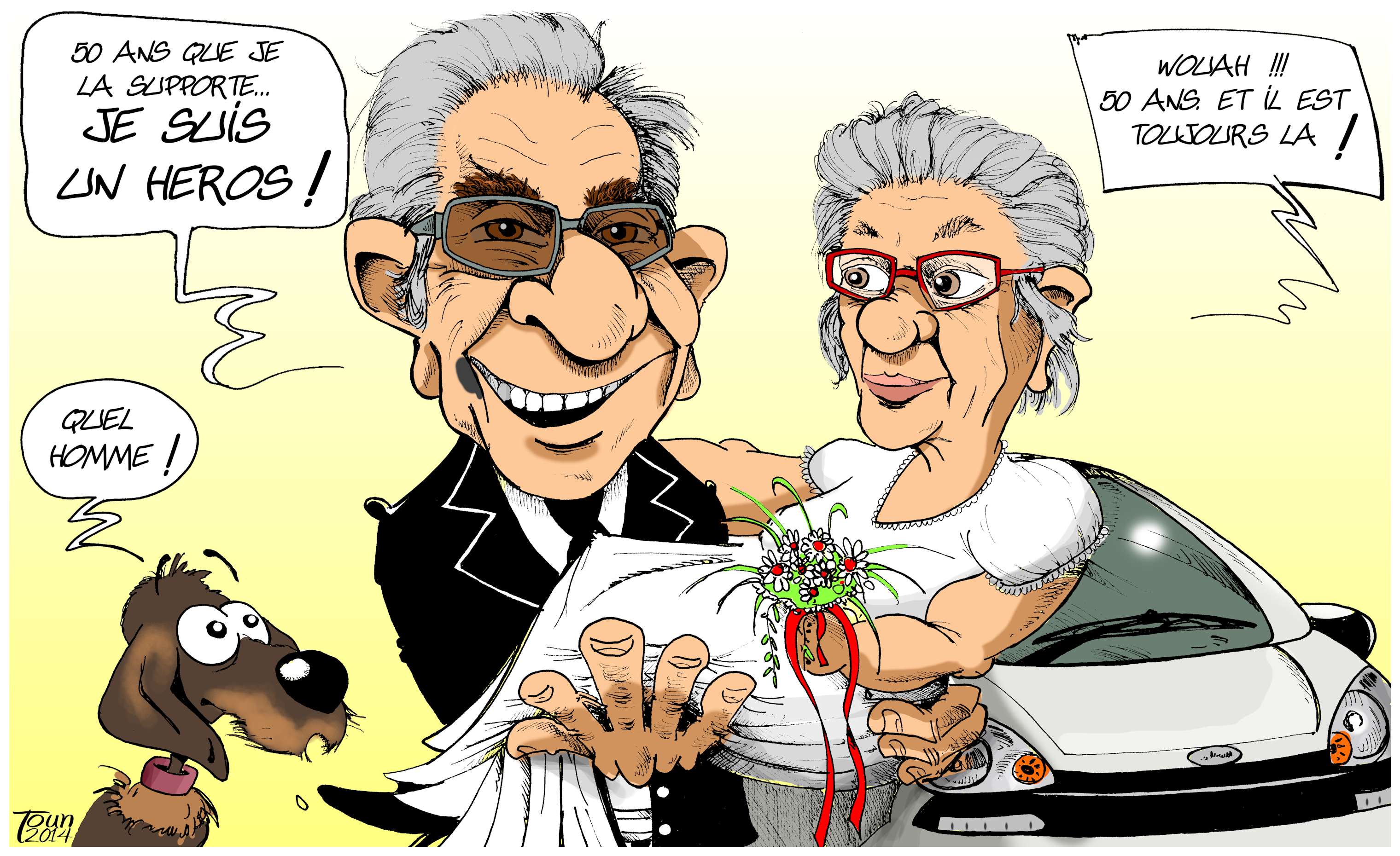 Carte Anniversaire 50 Ans De Mariage Humoristique - jaimee