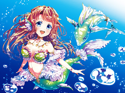 最も人気のある 人魚 姫 イラスト 綺麗