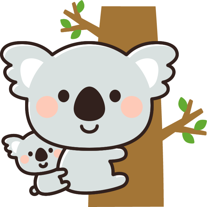 これまでで最高のコアラ イラスト 簡単 動物ゾーン