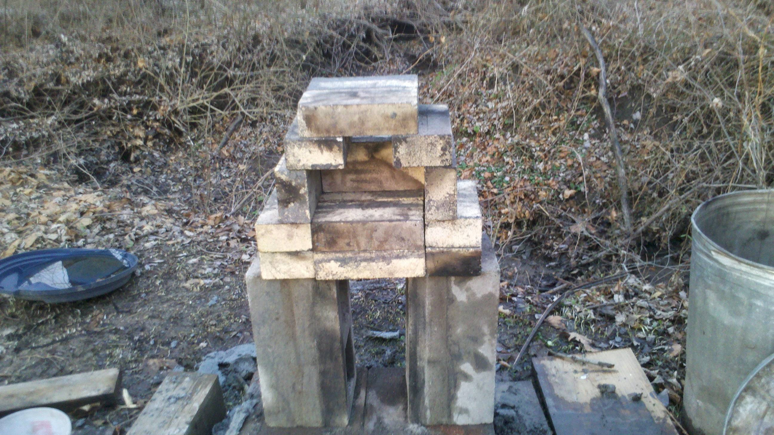 Blacksmith coal forge build process: Hey R Blacksmith Lets Build A Charcoal Coal Firebrick Forge Blacksmith