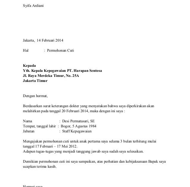 Surat Rayuan Penempatan - Persoalan n