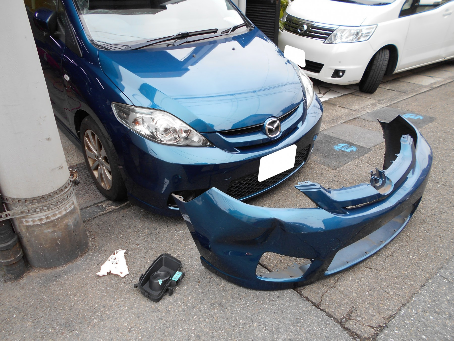 車 バンパー 交換 期間 Kuruma