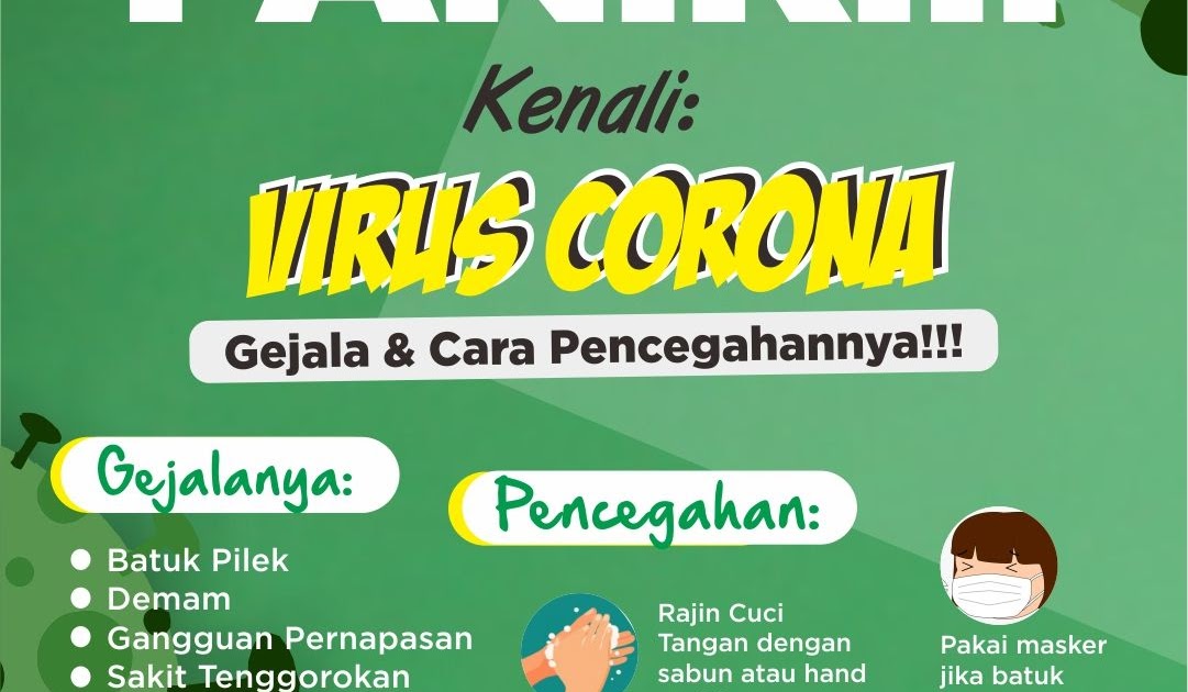  Gambar  Poster Tentang Cara Pencegahan Covid 19 DOKUMEN 